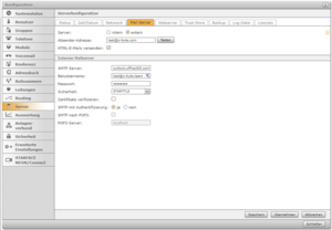 Mail Server Konfiguration