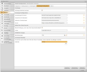 exchange-konfiguration