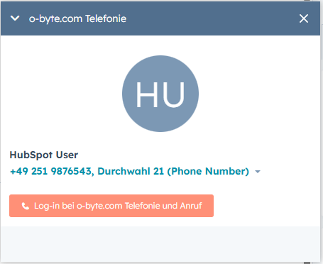 hs ui ausgehender call2