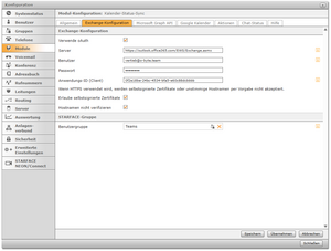 exchange-konfiguration
